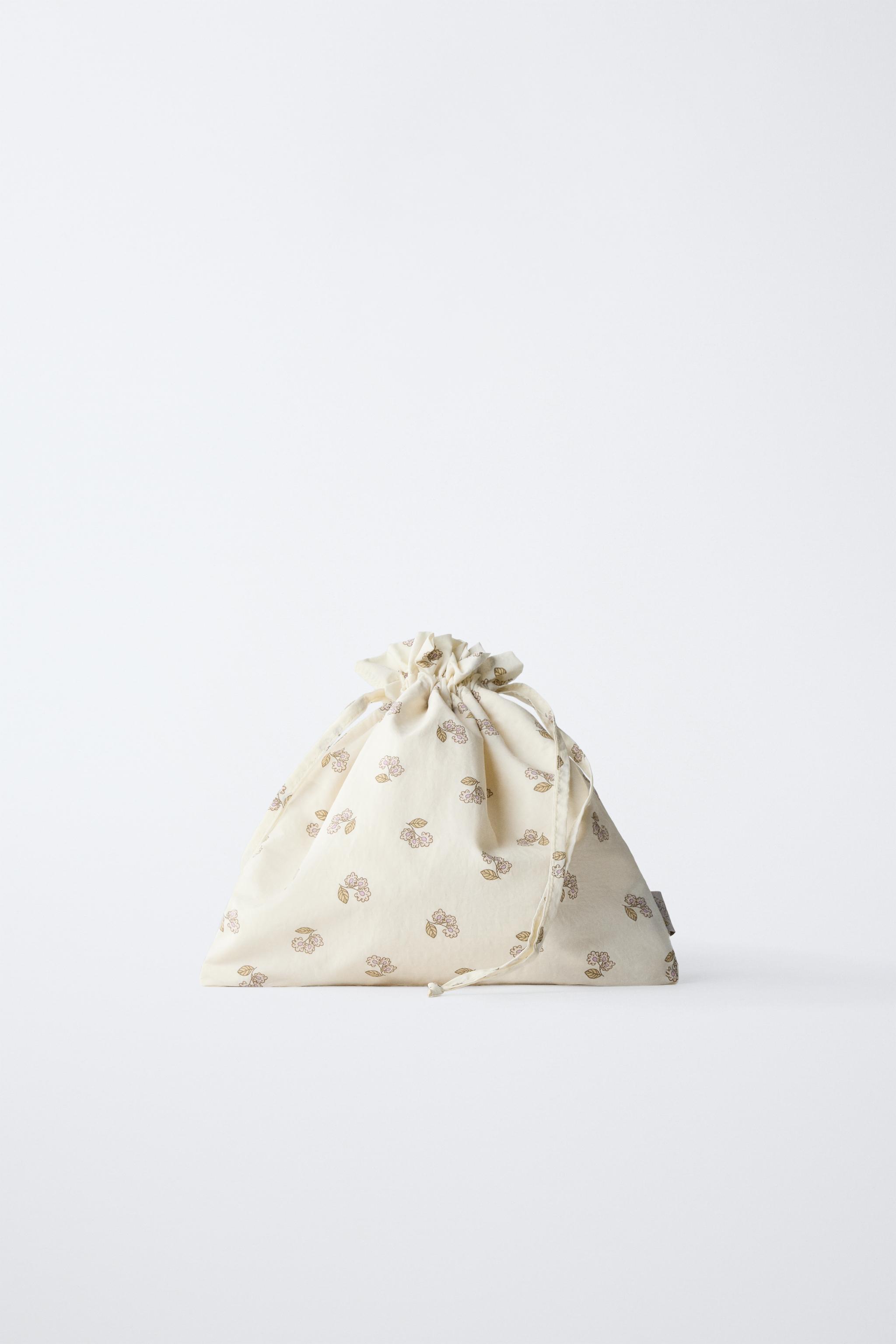 ZARA【NEW】FLORAL PRINT PADDED BAG Zara FLORAL PRINT QUILTED BAG | Place Rosemère