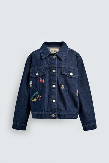 ÁO KHOÁC DENIM THÊU HÌNH HARRY LAMBERT FOR ZARA X DISNEY - Xanh dương từ Zara