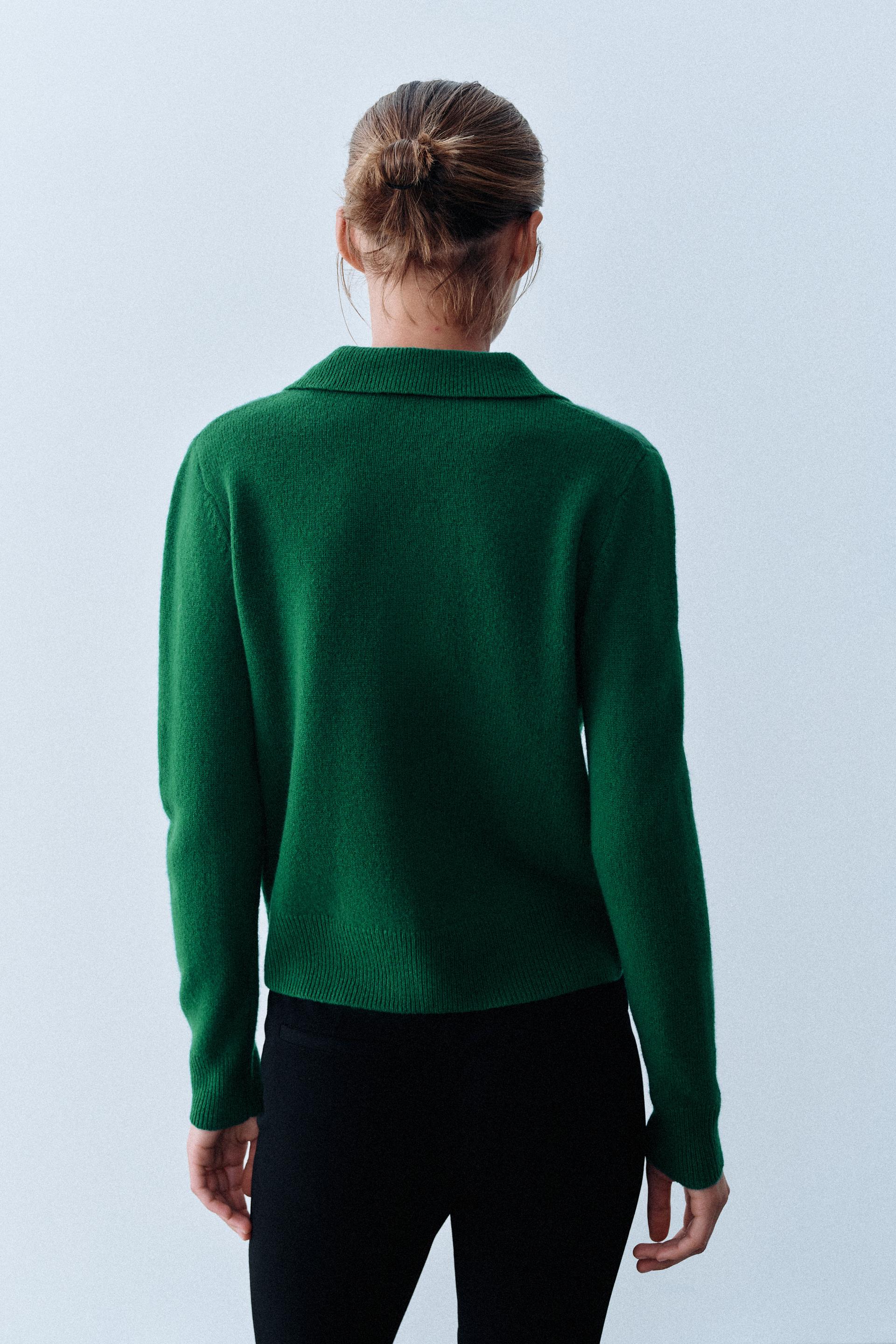 100% WOOL POLO SWEATER thumbnail 5