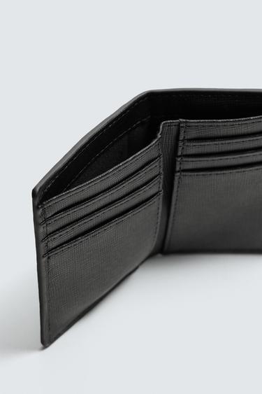 PORTE-CARTES VERTICAL TEXTURÉ - Noir de Zara - Image 3