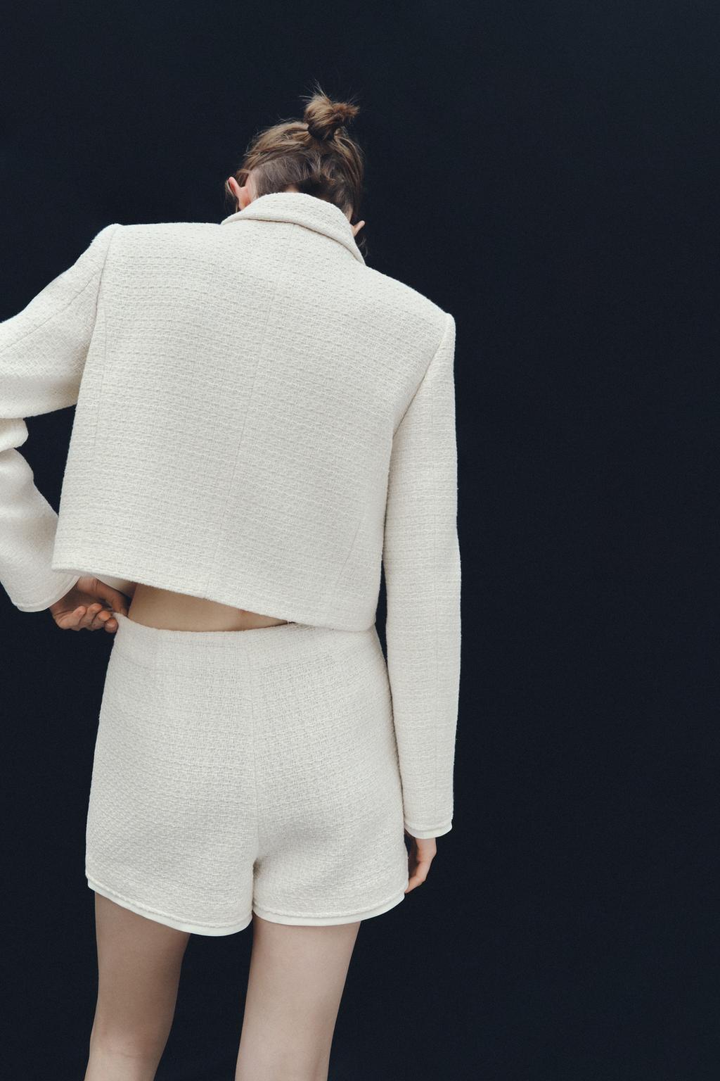 Thumbnail image for TEXTURED BOW BLAZER