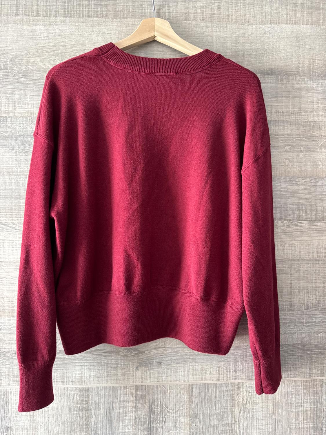 BASIC PLAIN KNIT SWEATSHIRT - Image 4