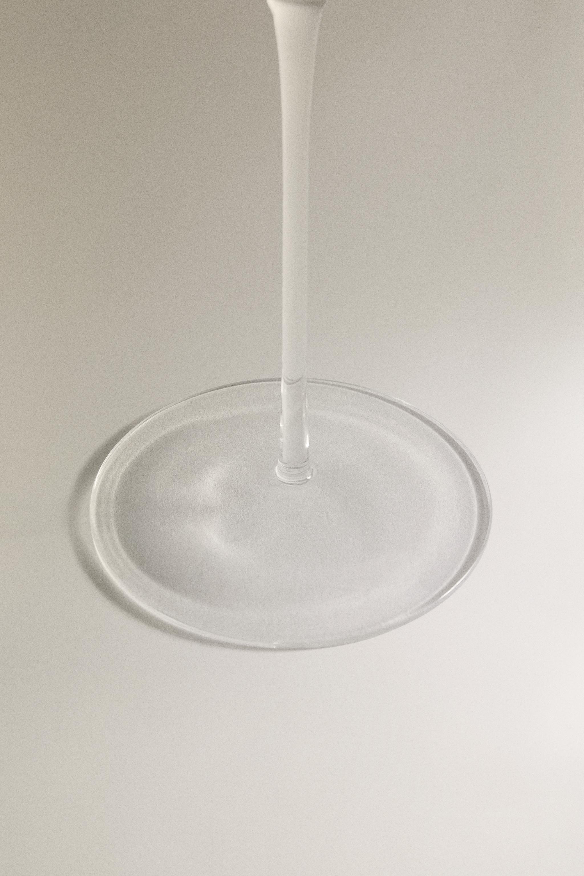 VERRE À PIED CRISTALLIN CALICE