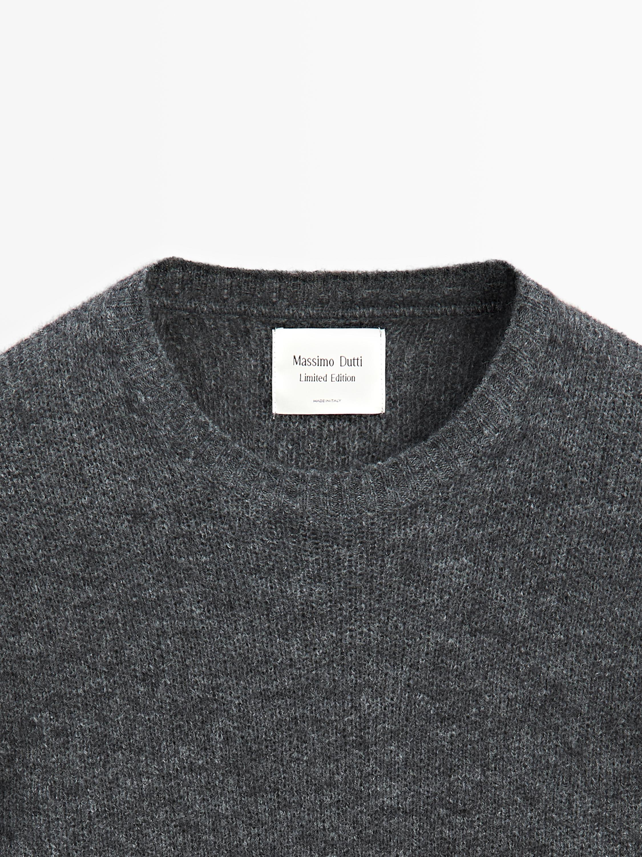 Knit alpaca blend sweater - LIMITED