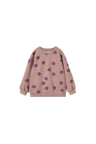 FLORAL SWEATSHIRT