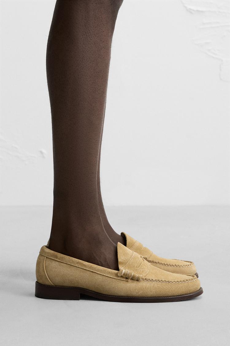 CASTELLANO 1920 ® X ZARA MAN LOAFERS Beige ZARA Spain