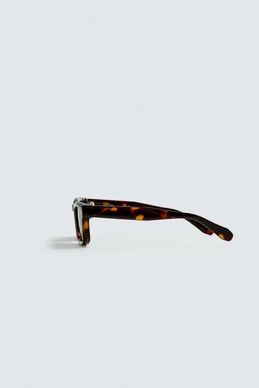 LUNETTES DE SOLEIL RECTANGULAIRES - Écaille de Zara - Image 4