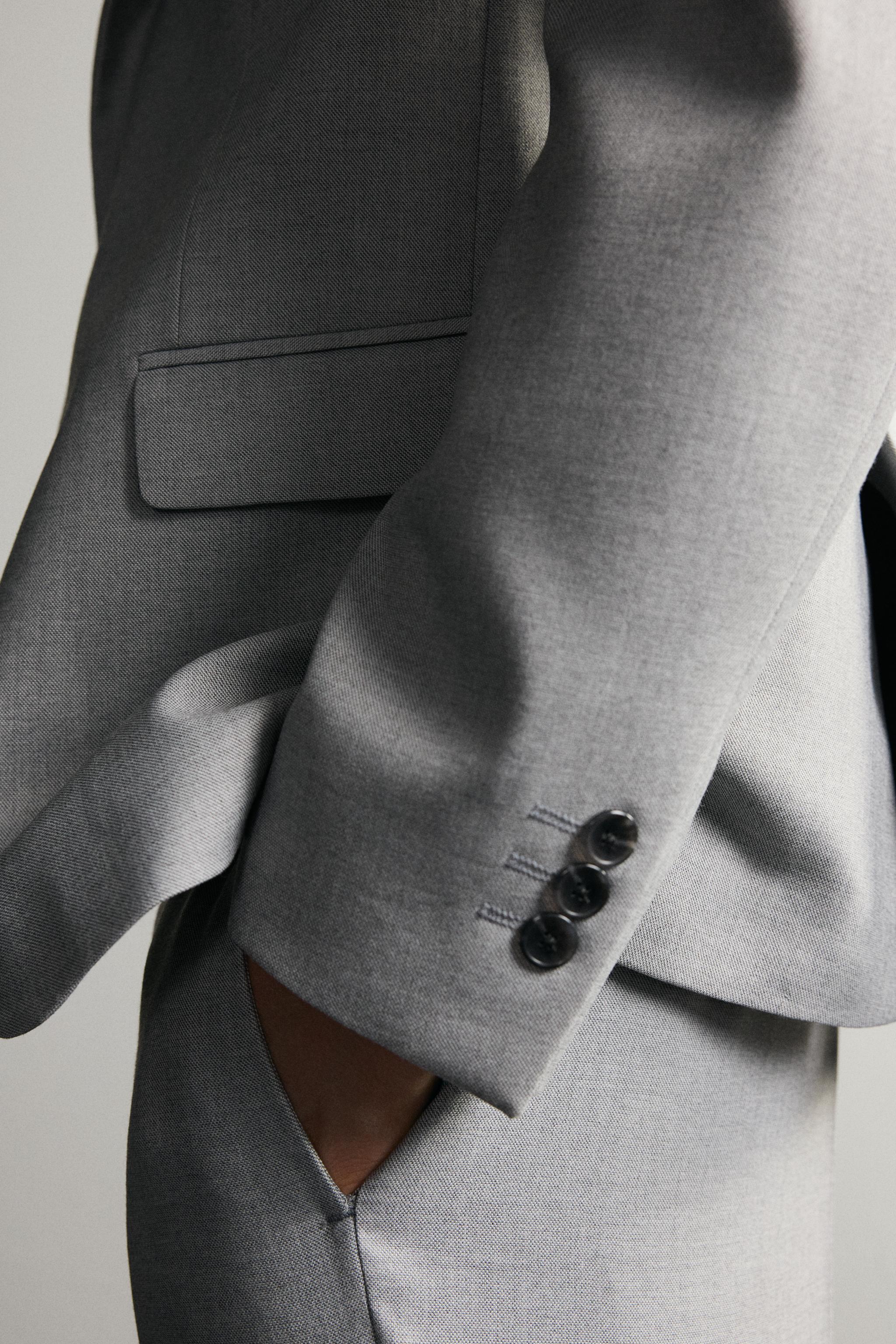 SLIM FIT SUIT PANTS