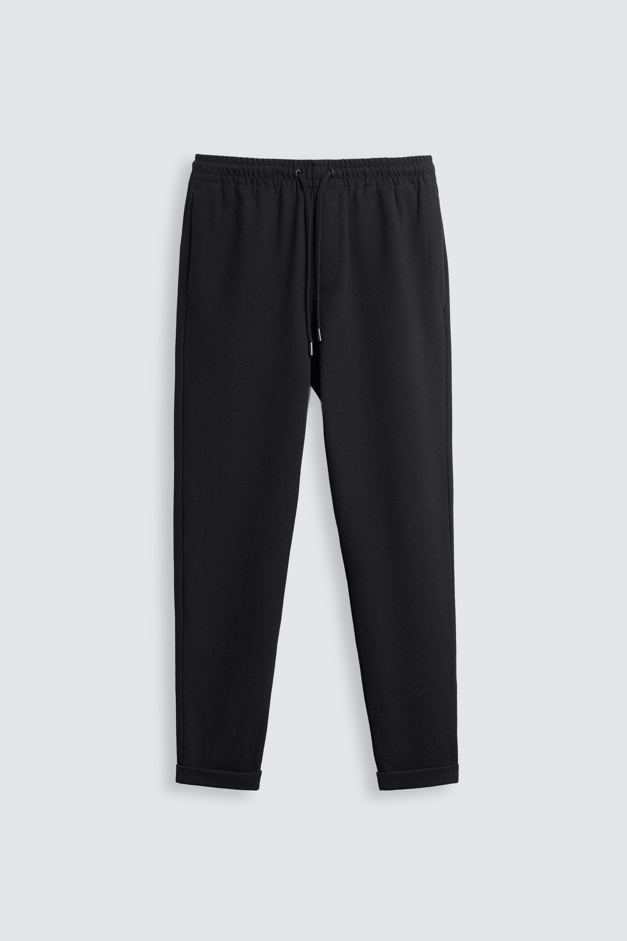 ZARA SLIM FIT パンツ 36 スリムフィットパンツ 36/ ZARA ネイビー スリムフィットスーツパンツ メンズ オフィス