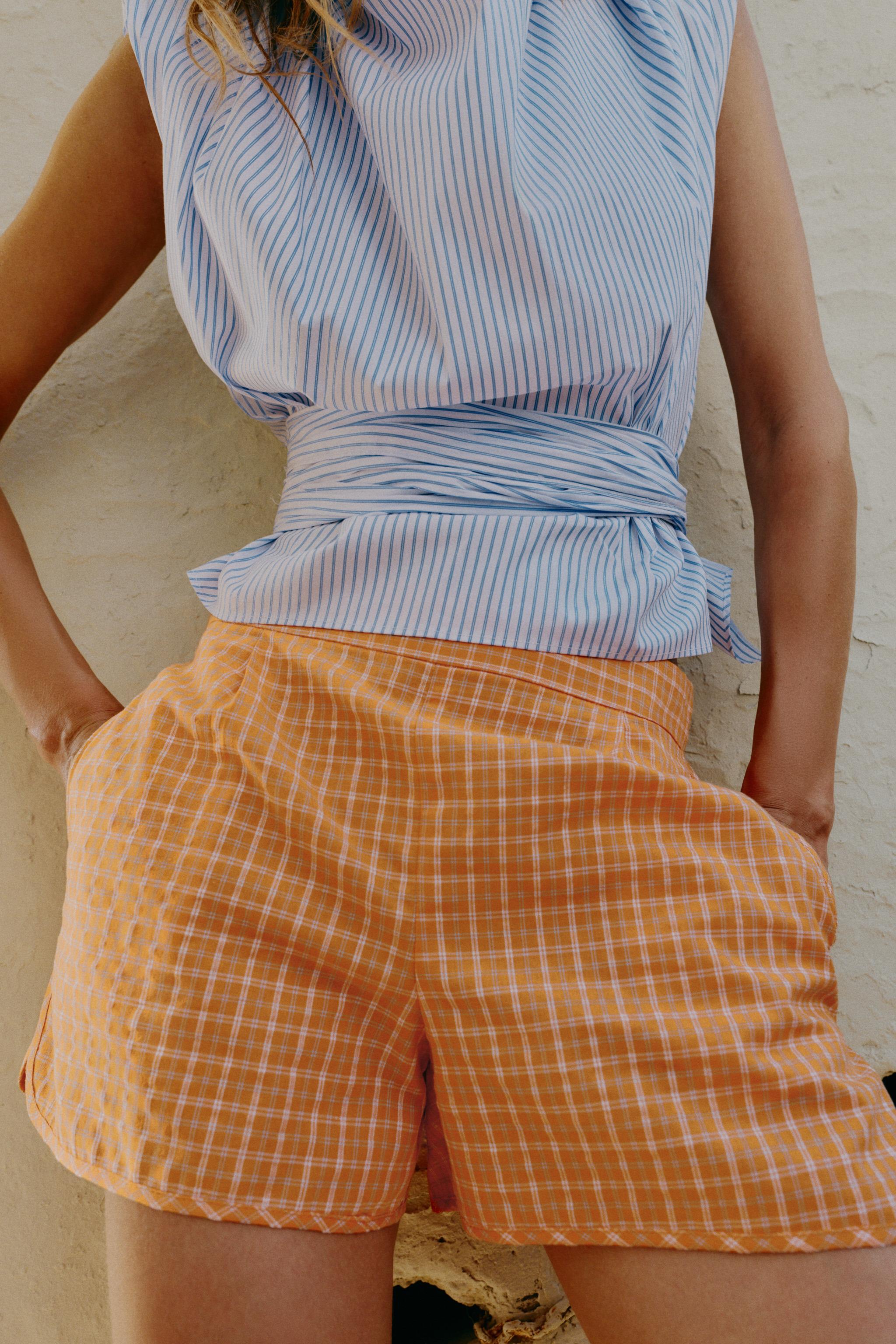 PLAID SHORTS