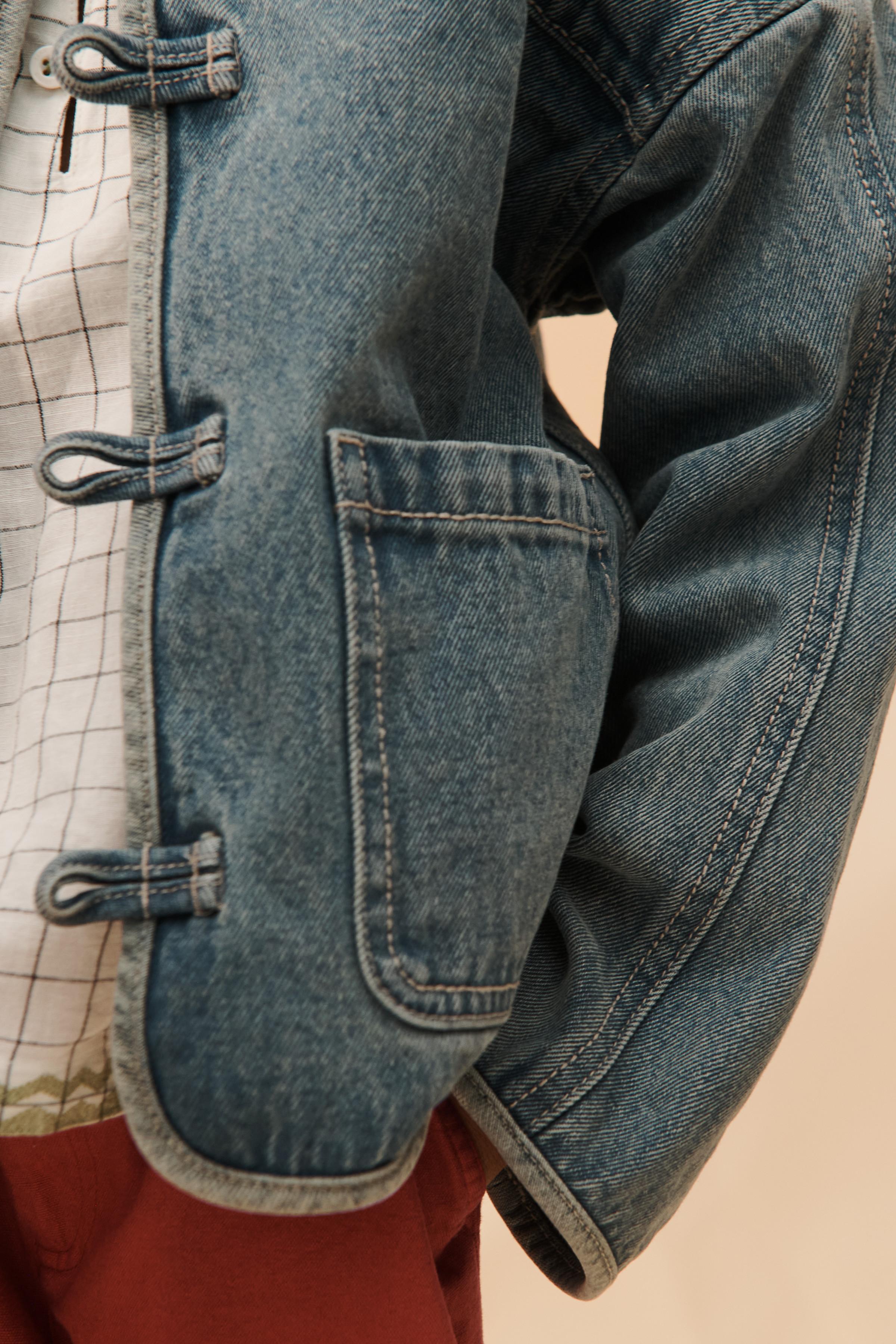 LIMITED EDITION DISTRESSED DENIM JACKET