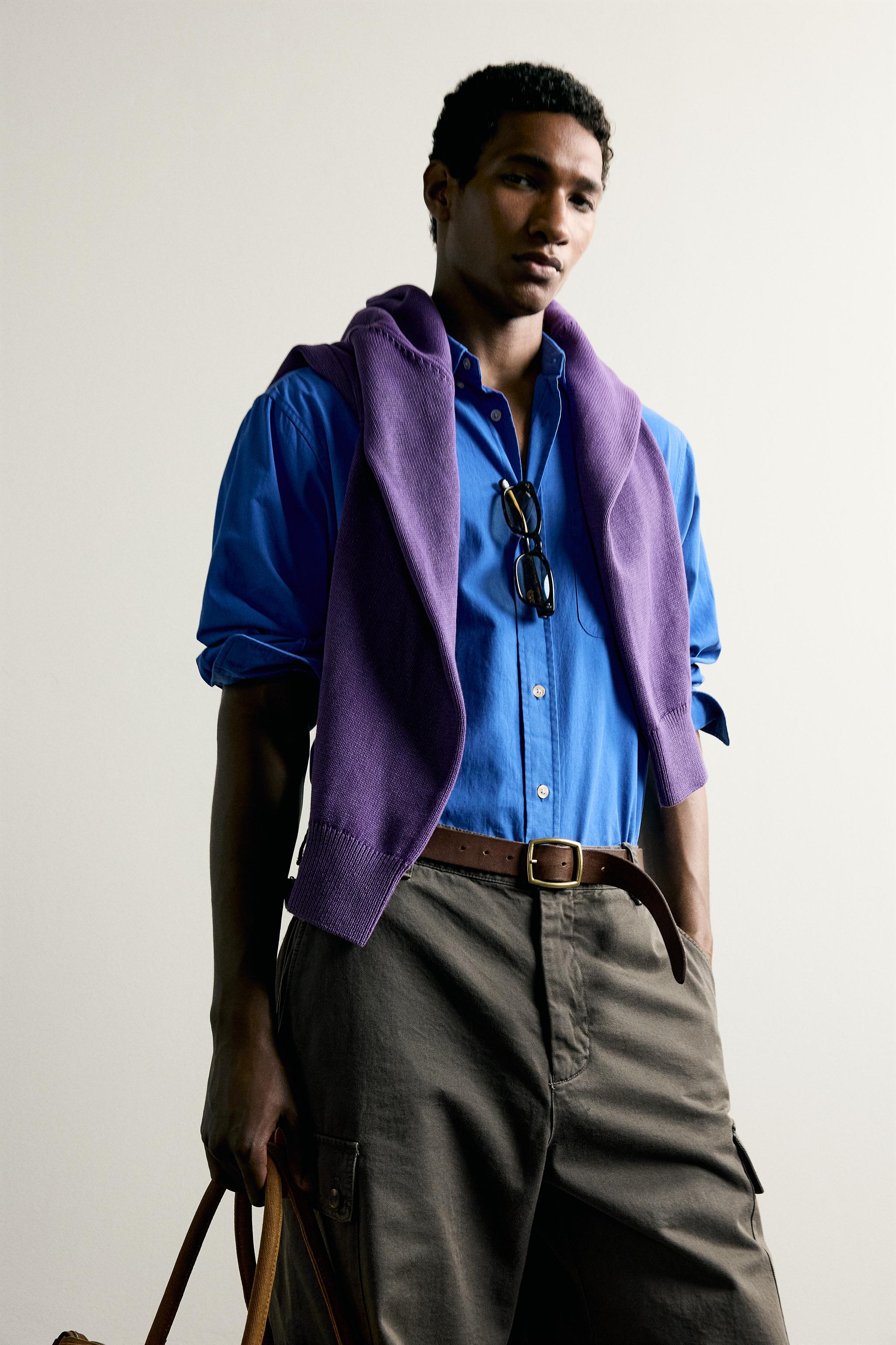 COTTON RELAXED FIT SHIRT