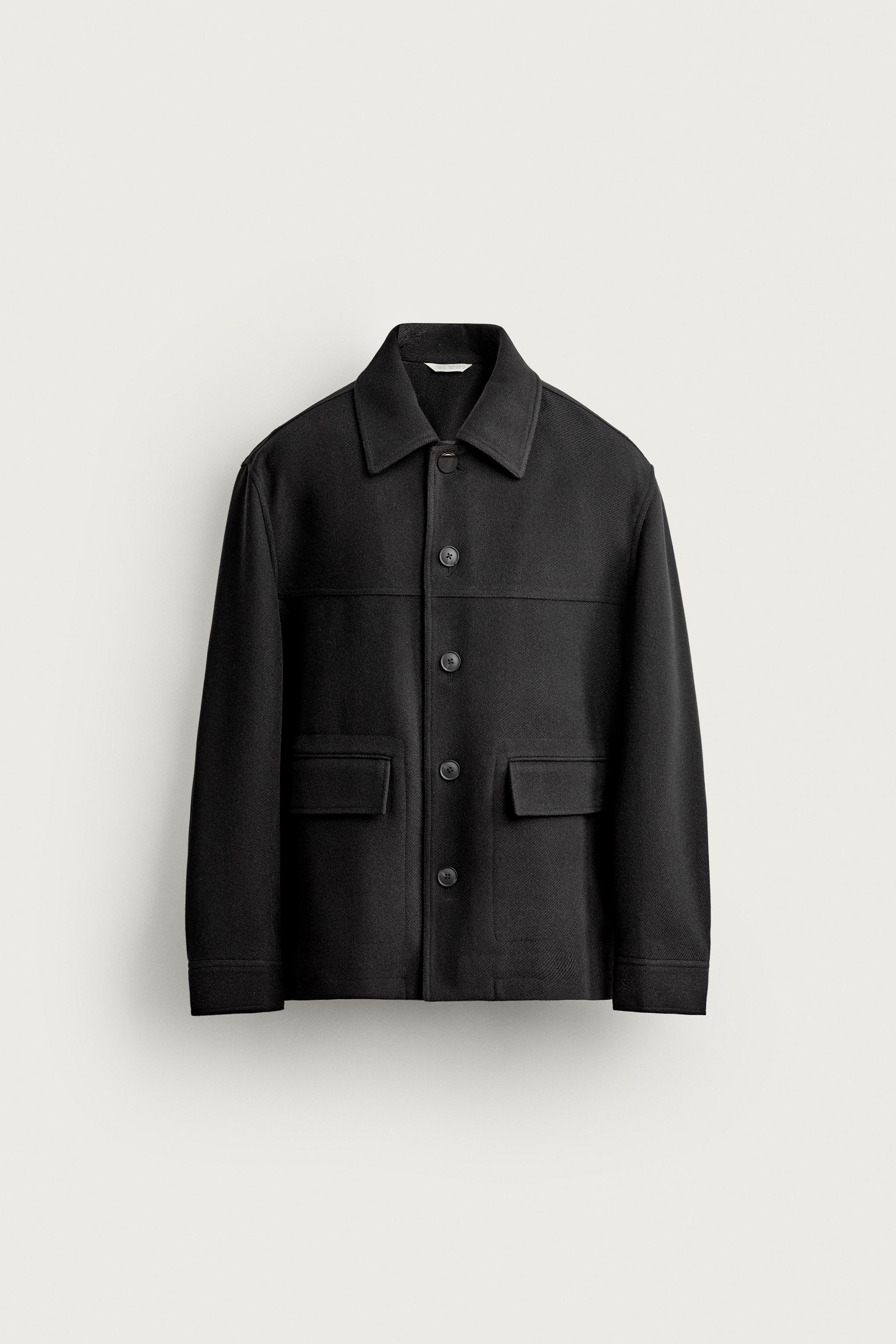 REGULAR FIT WOOL COAT