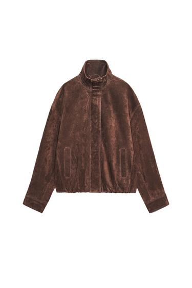 SUEDE LEATHER JACKET