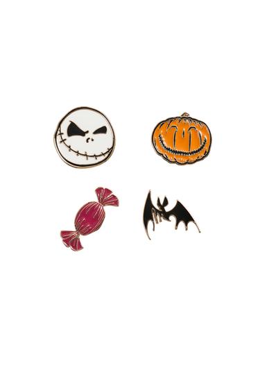 CONFEZIONE 4 SPILLE THE NIGHTMARE BEFORE CHRISTMAS © DISNEY - Multicolore di Zara
