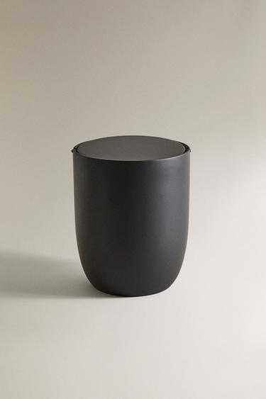 CAIXOTE LIXO CASA BANHO RESINA - Preto da Zara
