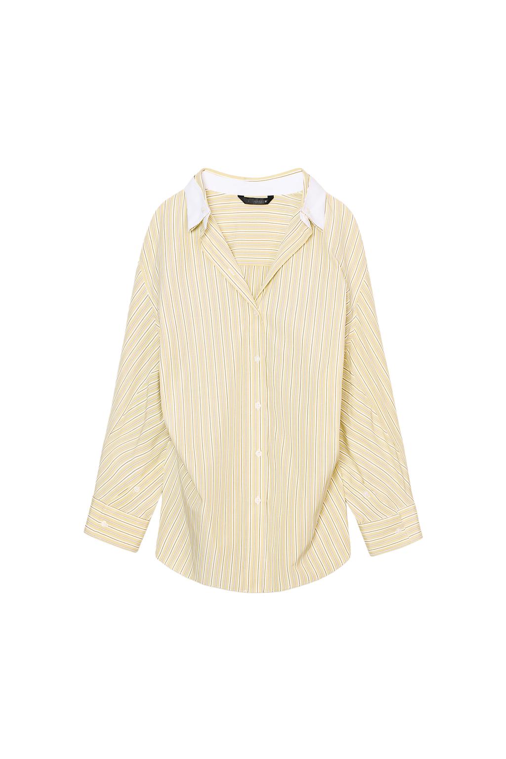 OVERSIZED STRIPED BATWING SHIRT - image 3