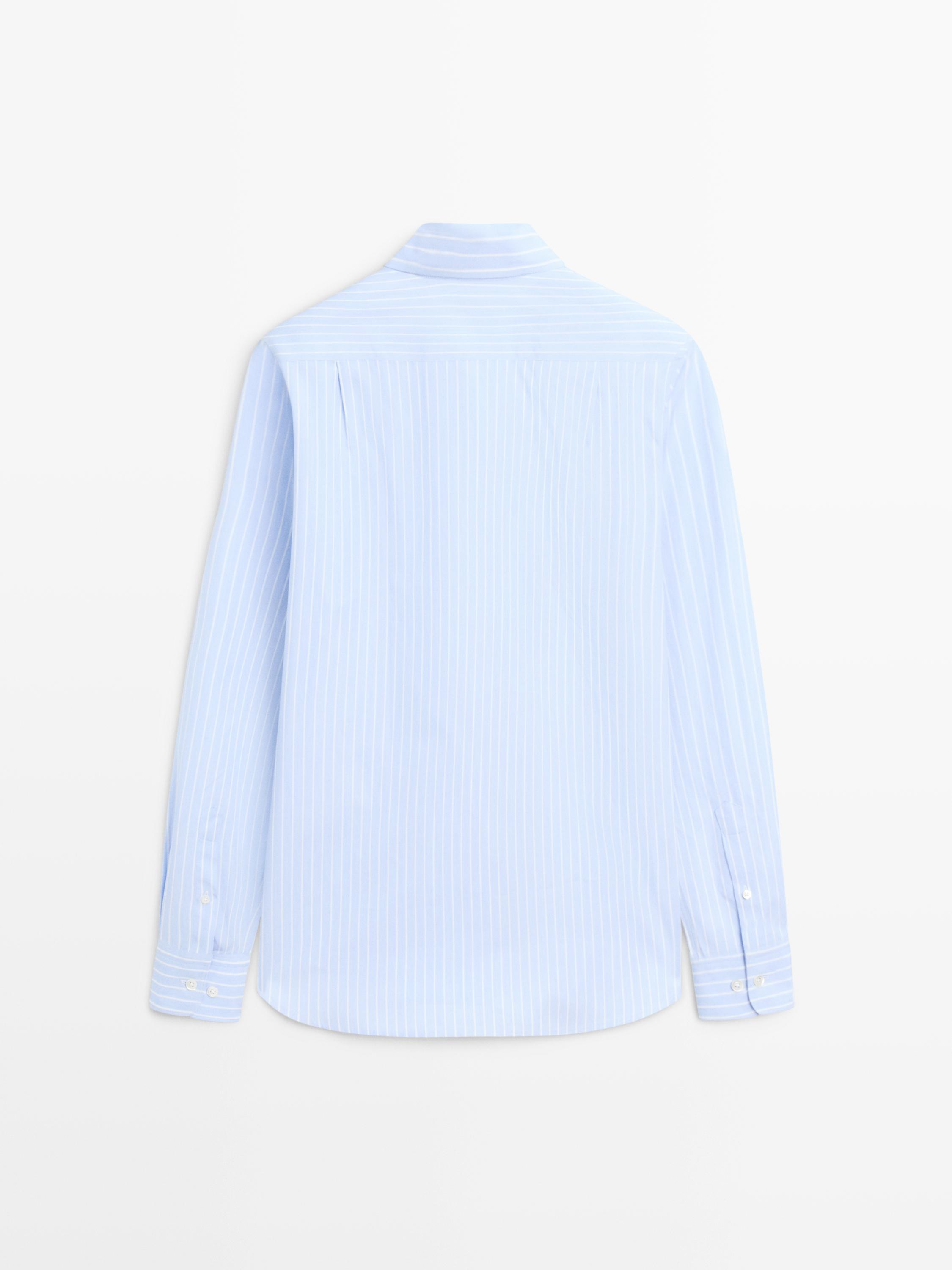 Chemise à rayures tennis regular fit