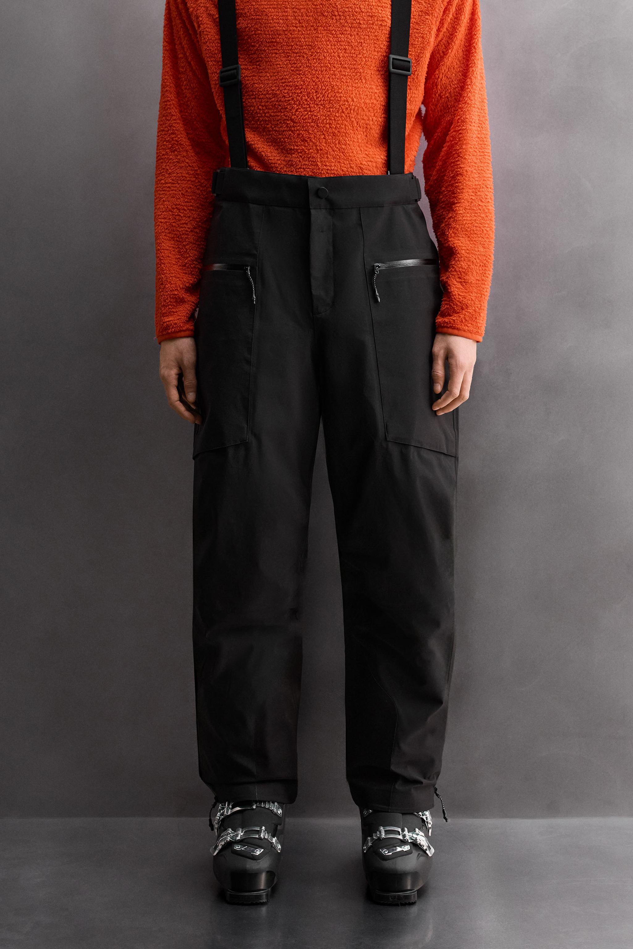 RECCO® WATERPROOF SHELL PUFFER SKI PANTS