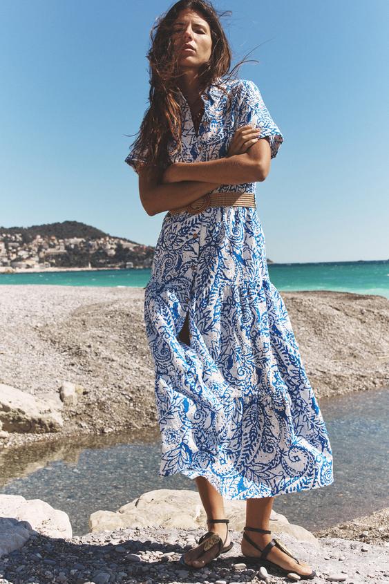 Zara Lefties Vestidos Playeros Vestidos Camiseros Vestidos