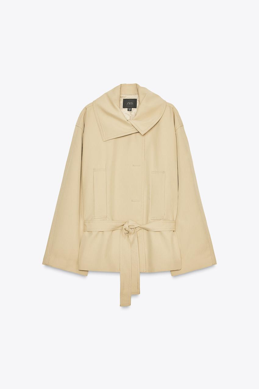 BELTED TRENCH COAT