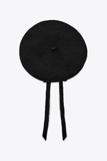 100% YUNGLI LENTALIK BERET - Qora Zara tomonidan