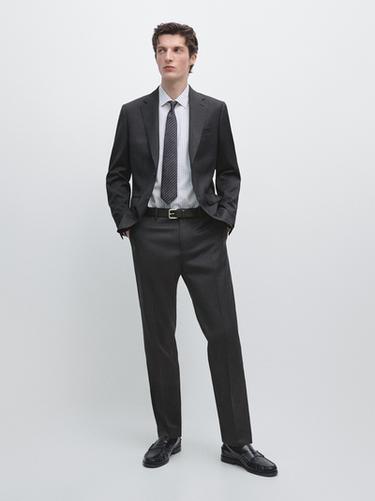 American wool suit - Gris anthracite de Zara - Image 0