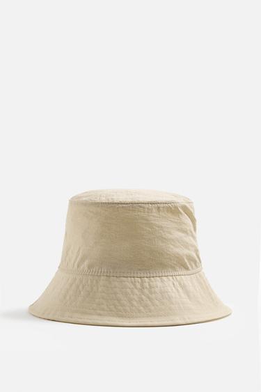 TECHNICAL BUCKET HAT - Ecru by Zara