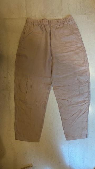 LINEN PYJAMA-STYLE TROUSERS - Image 2