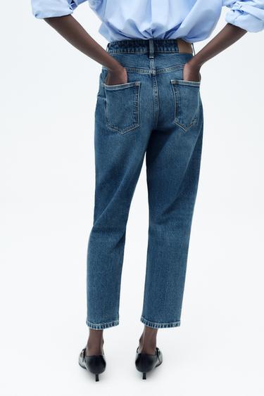 JEAN Z1975 MOM TAILLE HAUTE - Bleu de Zara - Image 3