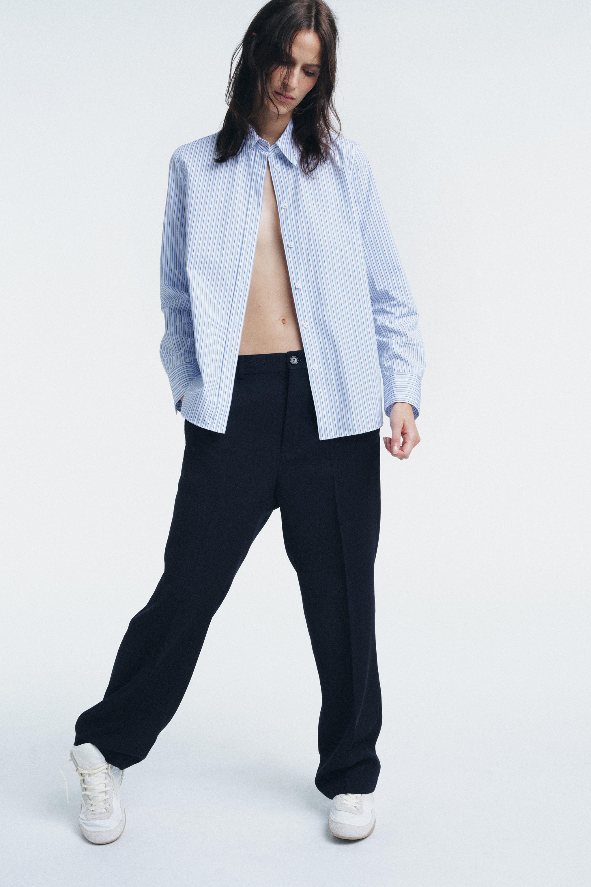 トップス s124 CAMISA BORDADA ZW COLLECTION - Multicolor | ZARA Brasil