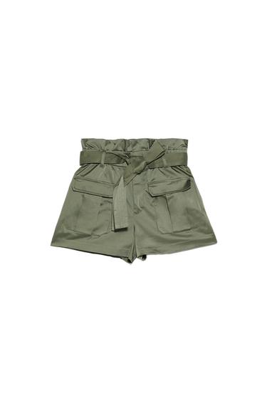 BELTED CARGO SHORTS