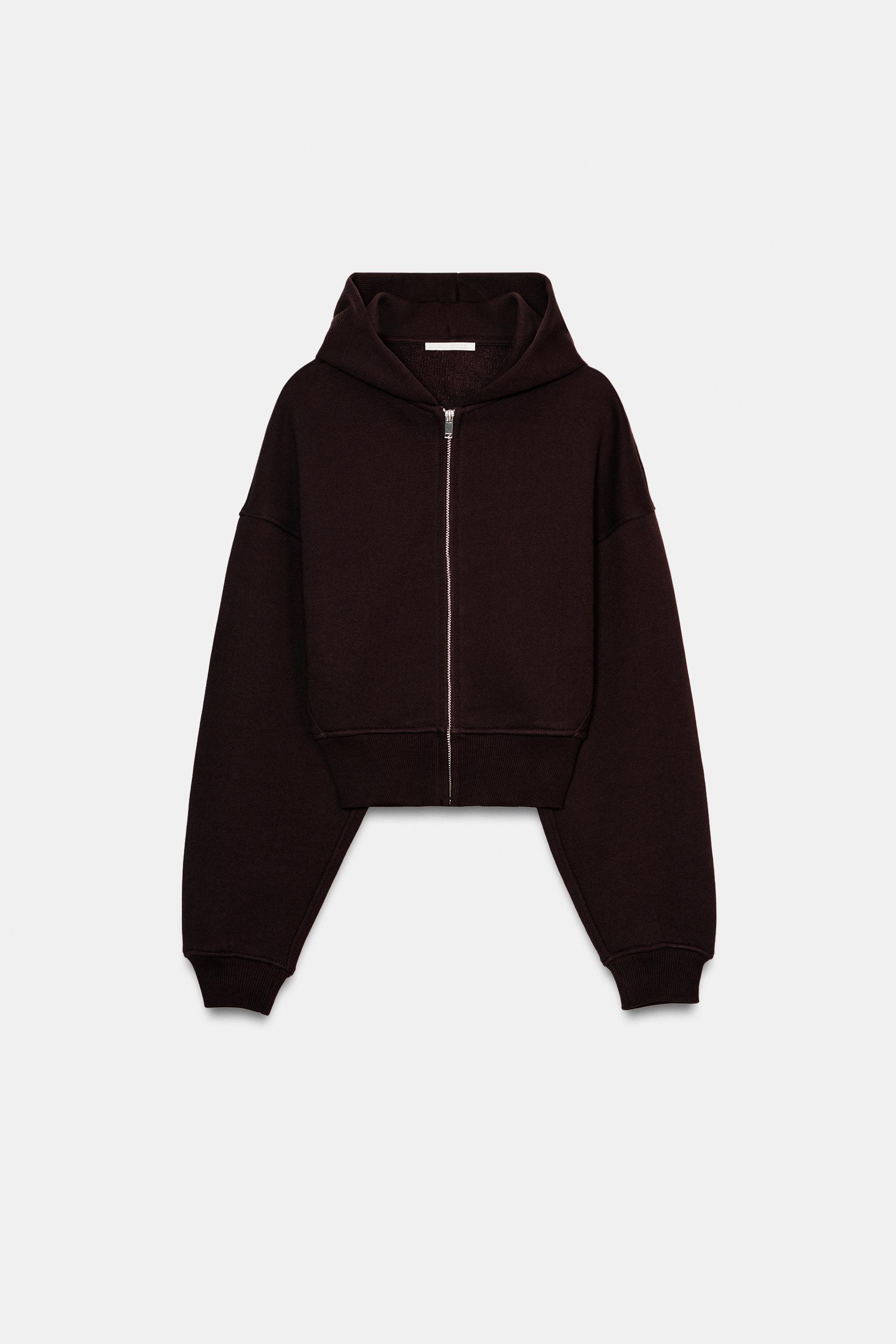 KISA KAPÜŞONLU SWEATSHIRT - Görsel 7