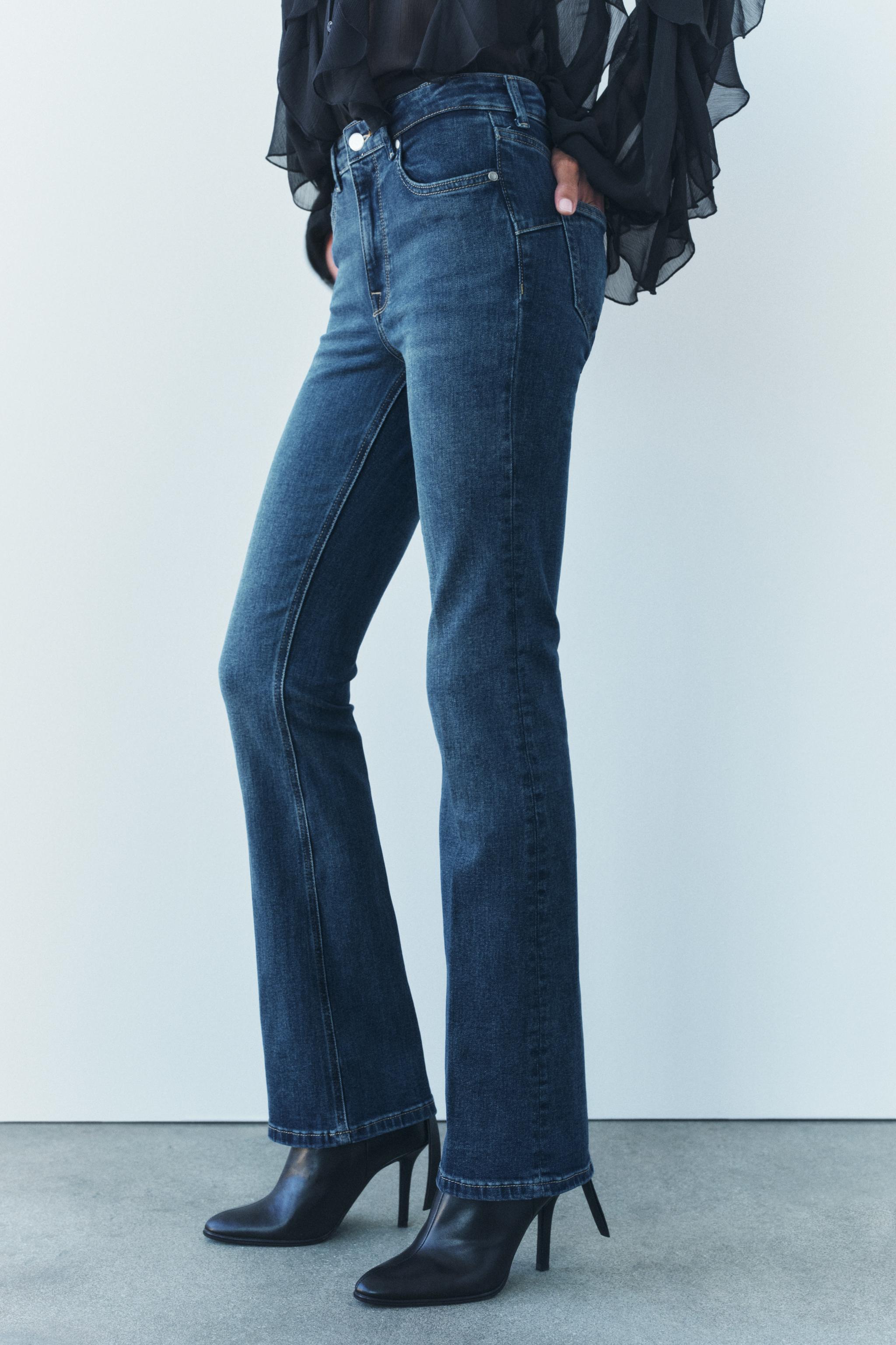 Shops jean bootcut femme zara