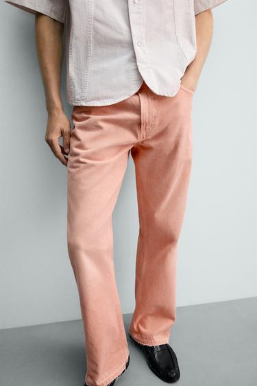 FLARE FIT ՋԻՆՍԵՐ - Վարդագույն Zara-ից