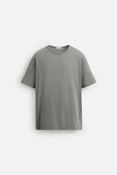 LIGHTWEIGHT T-SHIRT - Grey by Zara