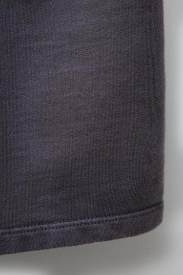 PLAIN CONTRAST BERMUDA SHORTS - Anthracite grey by Zara - Image 3