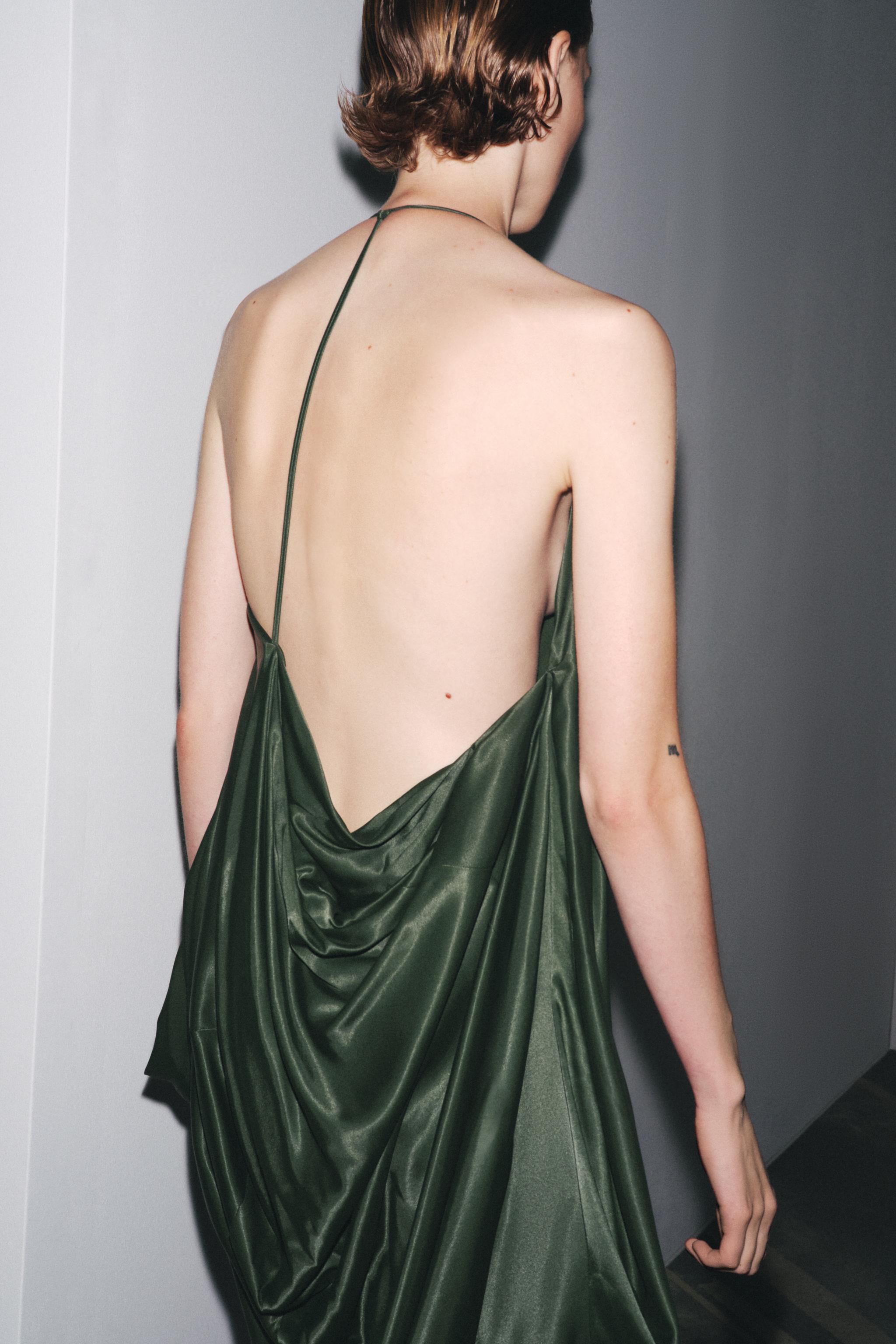 ROBE ASYMÉTRIQUE SATINÉE ZW COLLECTION