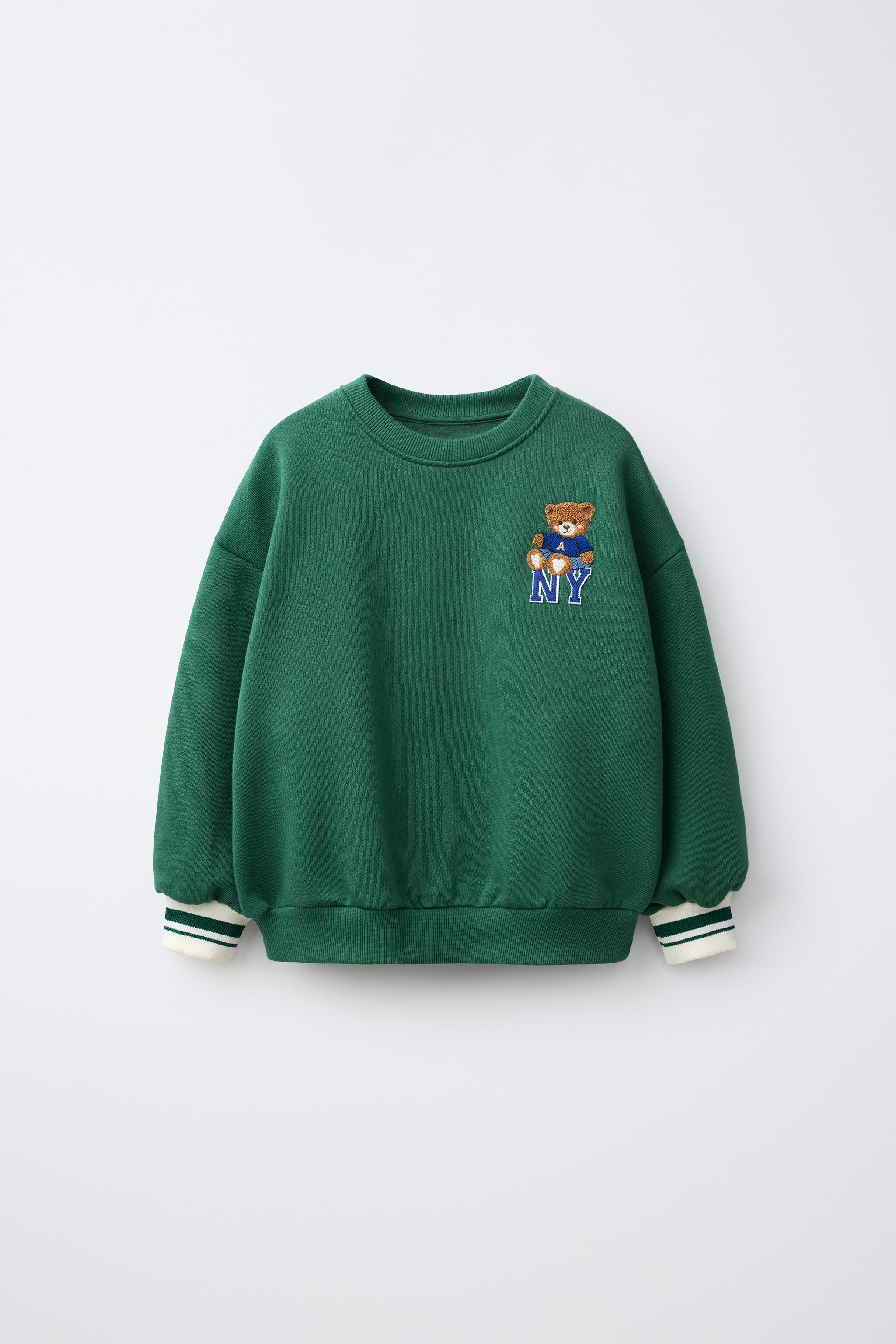 SUDADERA OSO BORDADO