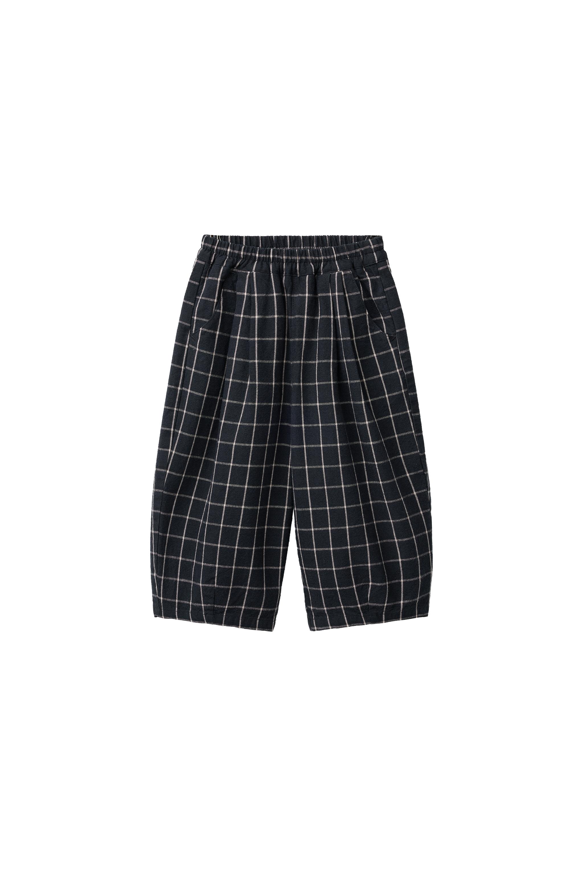 COMFY PLAID BALLOON PANTS - Anthracite grey | ZARA Canada