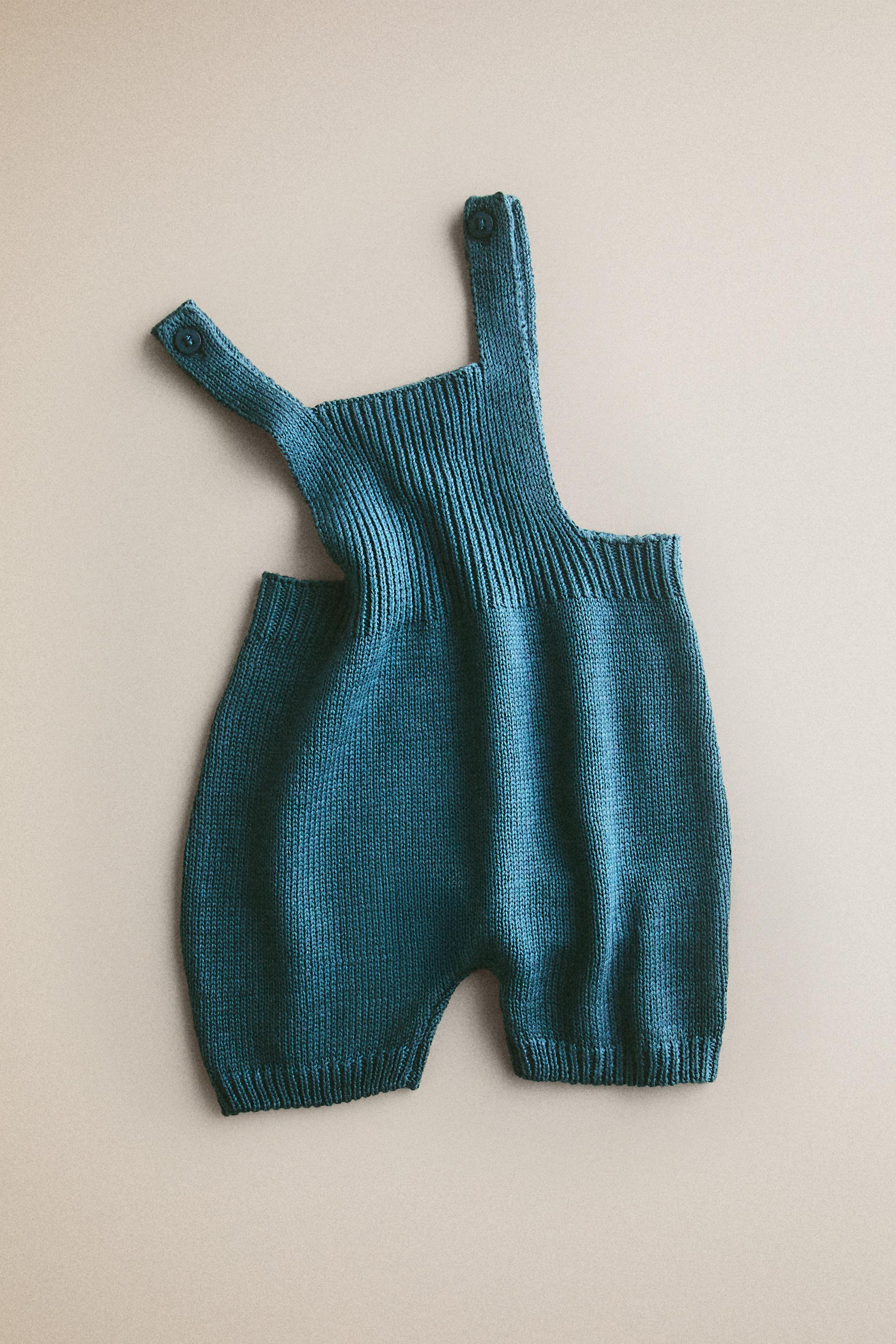 Zara KNIT BABY DUNGAREES — фото 5