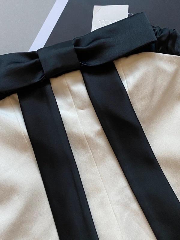STRAPLESS DRESS WITH BOW - Image 2