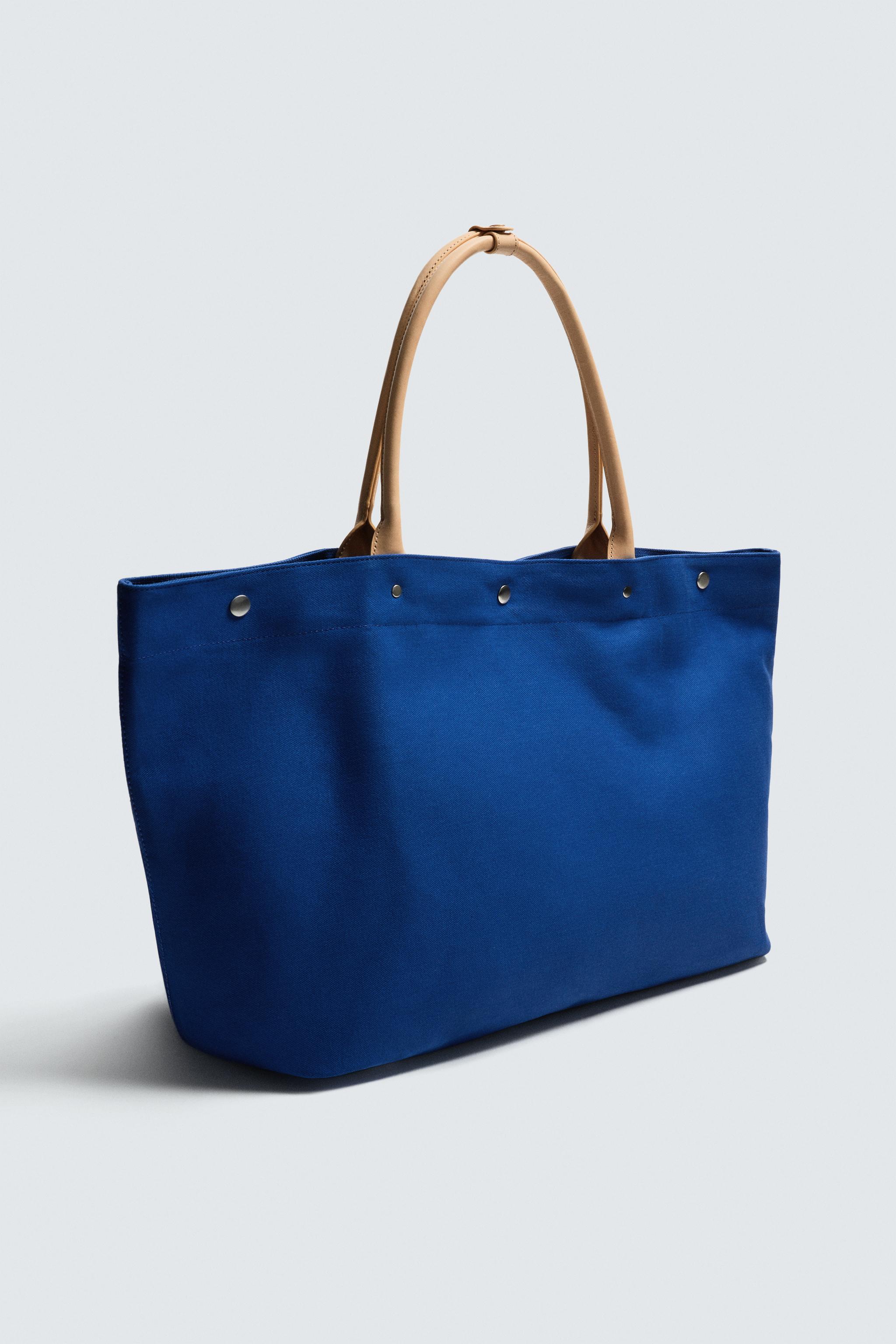 SAC SHOPPER DÉTAILS CUIR AARON LEVINE X ZARA