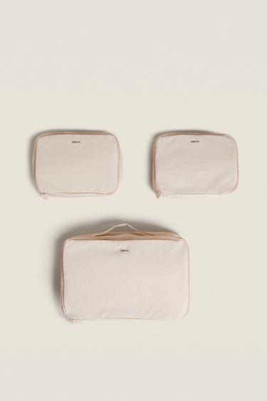 ORGANISER TRAVEL WASH BAGS - Light Pink by Zara - Image 2