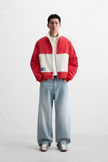MONIVÄRINEN TEKNINEN TAKKI - Bright red Zaralta