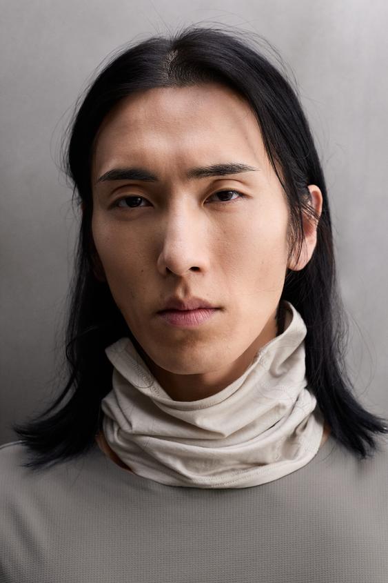 WOOL BLEND NECK WARMER