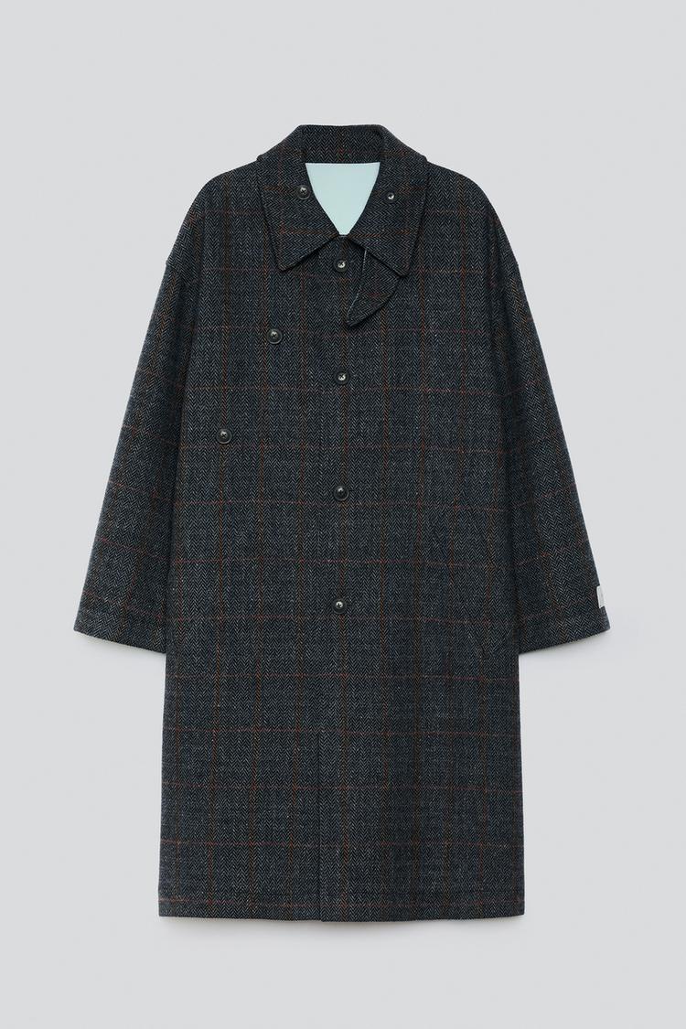 CONTRAST REVERSIBLE COAT