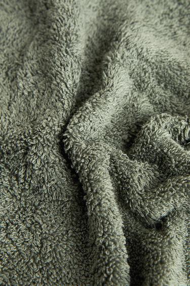 PACK OF COTTON HAND TOWELS (PACK OF 3) - Khaki by Zara - Image 8
