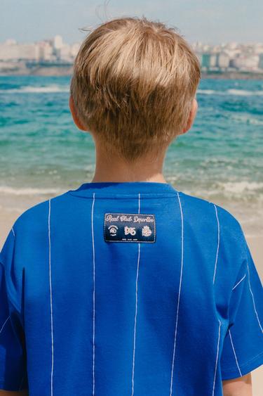 CAMISETA RAIAS RC DEPORTIVO DA CORUÑA - Cru / Azul de Zara