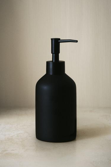 BLACK RESIN SOAP DISPENSER - Black by Zara - Image 4